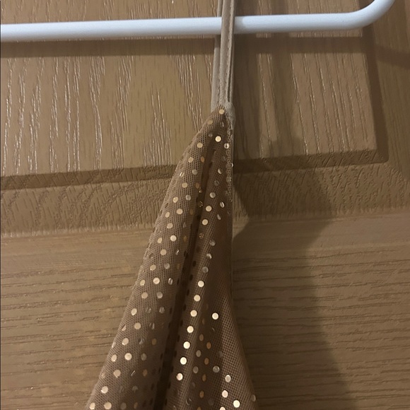 SHEIN Spaghetti strap Brown Sequin Dress - Picture 4 of 10